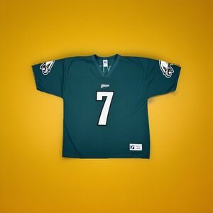Vintage 90s Logo 7 Philadelphia Eagles‎ Bobby Hoying #7 Jersey Men's Large NFL